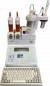 Mettler DL55 Titrator mit 2 Büretten 10 & 20ml , KF Aufsatz, Stirrer, etc.